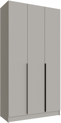 Шкаф Мадрид (1,2) с 3 ящ. внутри с зеркалом кашемир