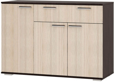 Комод &quot;Стандарт №4&quot; NEW (1200х828х460) венге/лоредо