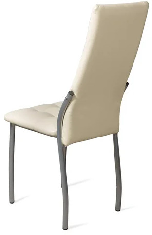 Стул Волна / Серебро/Борнео Крем