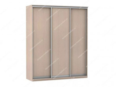 Шкаф купе Модерн 1776х450 3-х дверный 3-х секционный глухой ясень