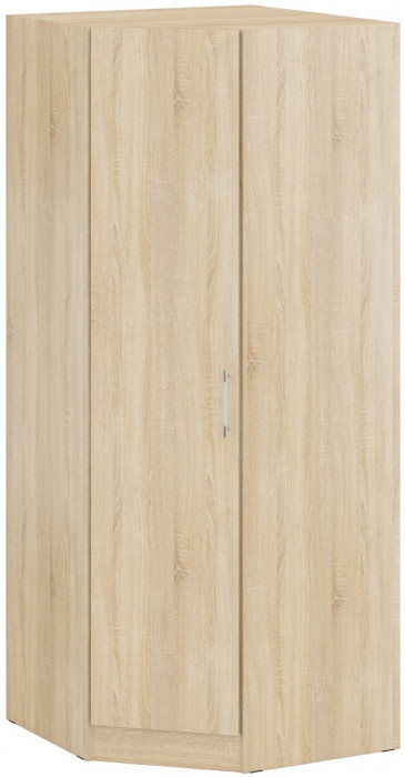 Кровать с ящиками 1200 + Шкаф угловой Стандарт, цвет дуб сонома, ШхГхВ 123,5х203,5х70 + 81,2х81,2х200 см., сп.м. 1200х2000 мм., б/м, основание есть