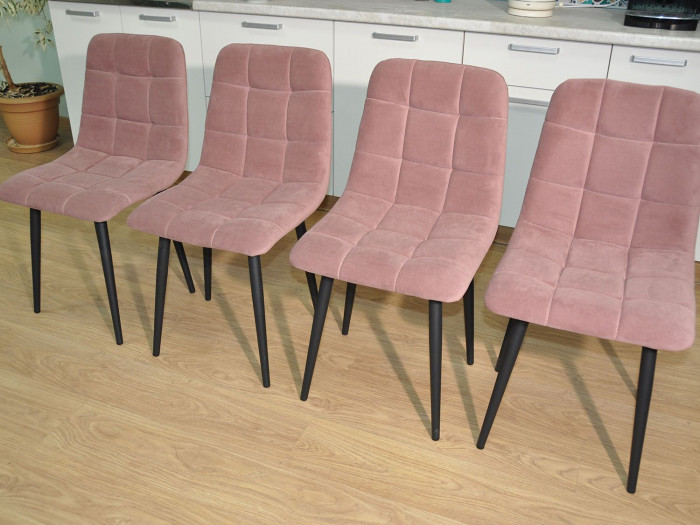 Обеденная группа Колорадо / Стул Х 4 шт. / Веллингтон/черный / бид 27