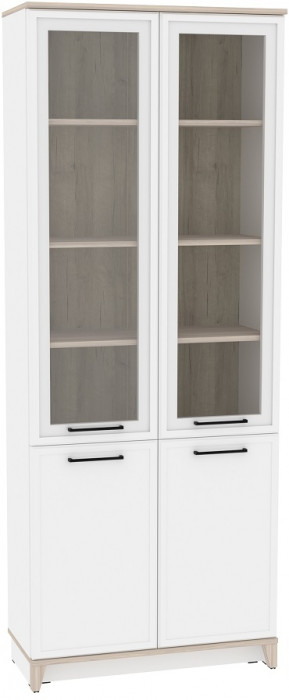 Шкаф книжный Аурелио 8, белый