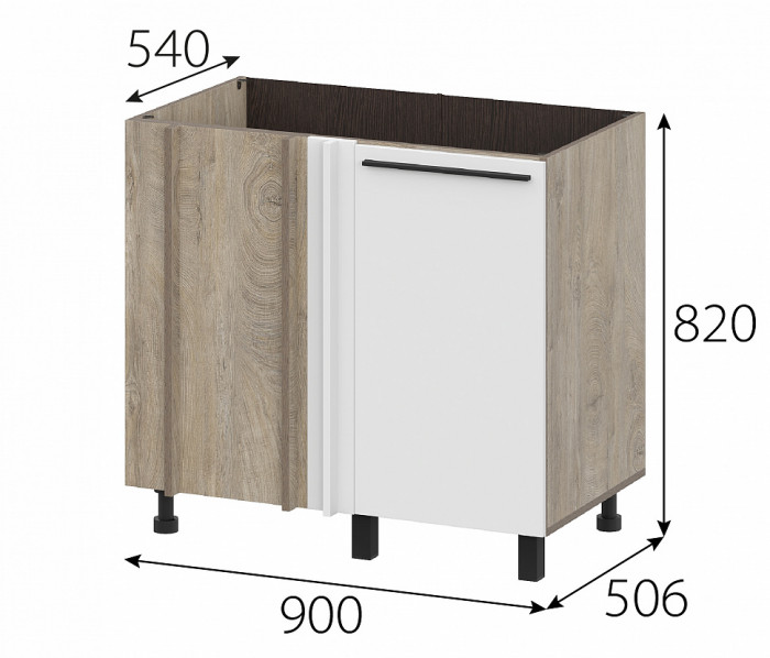 КГ Этна Стол-рабочий 10УС1 Софт Вайт