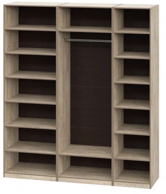 Шкаф без фасадов Этна 2 м. Комплект 3