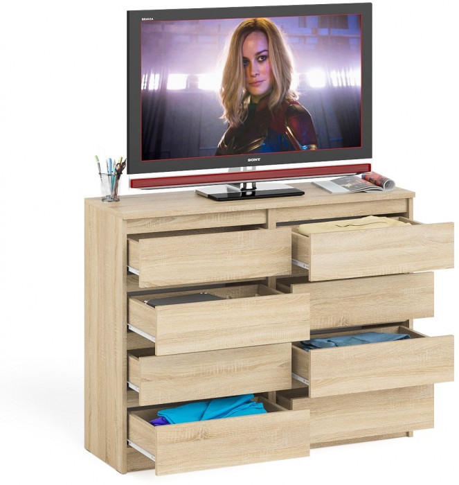 Мори Комод МК1200.8, дуб сонома