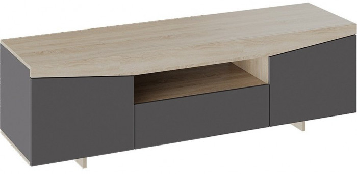 Тумба под ТВ тип 1 (Белый Ясень/ Дуб Сонома)