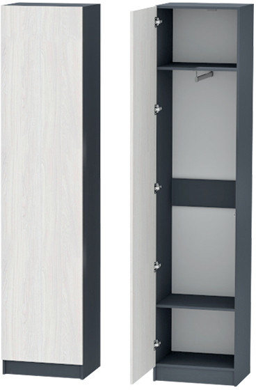 Иннэс-10 Пенал, Графит\Ясень Анкор Св.