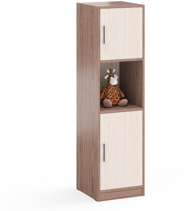 Пенал С-МД-СК9П к компьютерному столу С-МД-СК9, ясень шимо светлый/ясень шимо тёмный