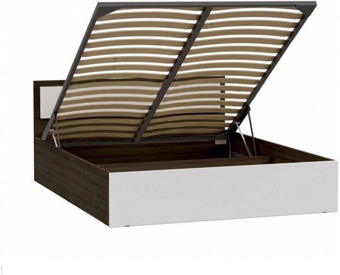 Мартина Кровать с подъемным механизмом 140 (Крафт / Графит)