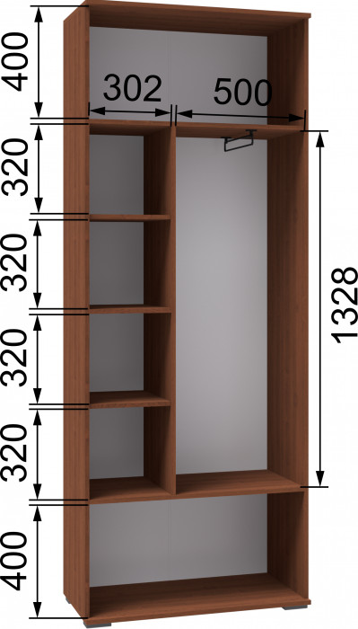 Ричард Шкаф РШ-5, Орех донской