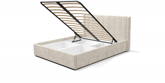 Кровать с подъемным механизмом Версаль КР-13 (1,4м), Миндаль