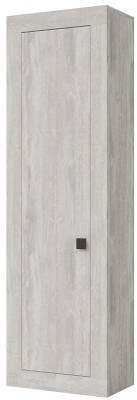 Шкаф-пенал однодверный "Лондон" - Ледяное дерево