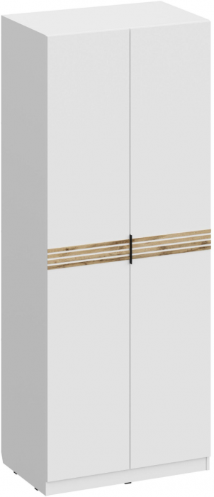 Модульная спальня Нао, набор №1, Дуб вотан/Графит (Профиль МДФ Дуб вотан)