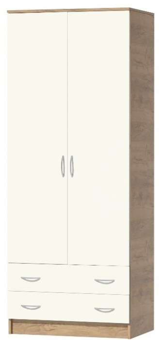 Модульная спальня Кэт-7 (композиция 4) (Крафт золотой / Миндаль)