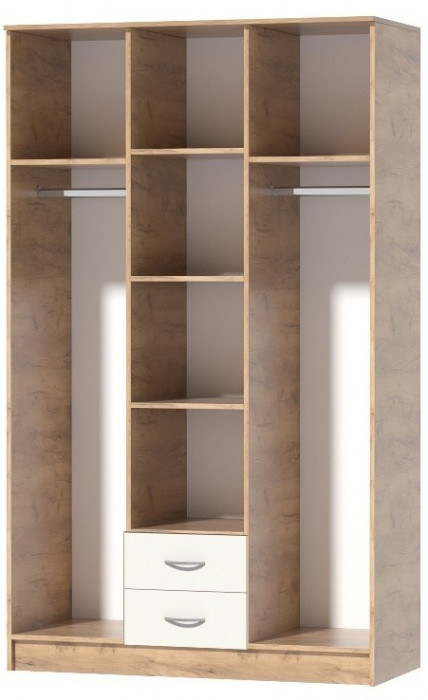 Модульная спальня Кэт-7 (композиция 6) (Крафт золотой / Миндаль)