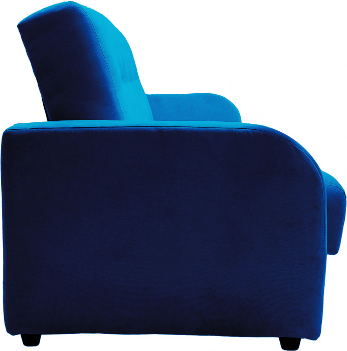 Диван-книжка ЛОНДОН синий 140 ЛЮКС ППУ