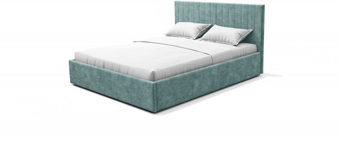 Кровать с подъемным механизмом Хлоя 1,6м, Шарли бриз