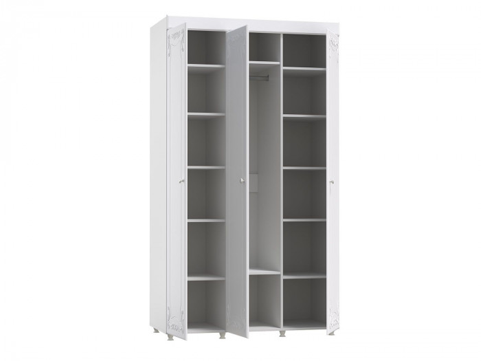 Спальня Италия-3 мягкая спинка белое дерево