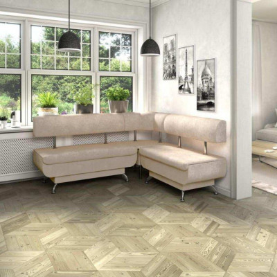 Кухонный уголок Валенсия велюр латте