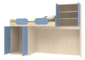 Дельта-18.04 Кровать-чердак верхняя