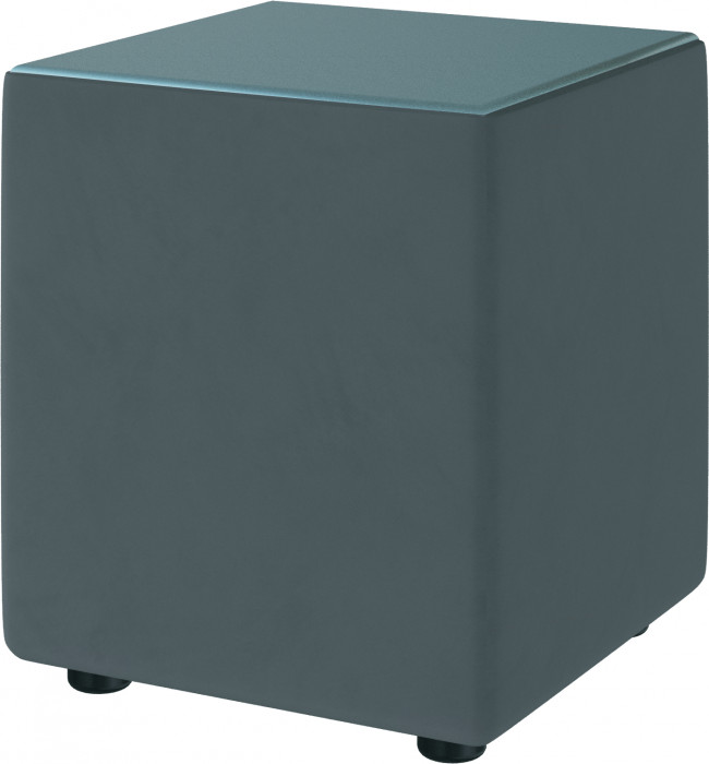 Пуфик "Стивен", Серый/МДФ бриз