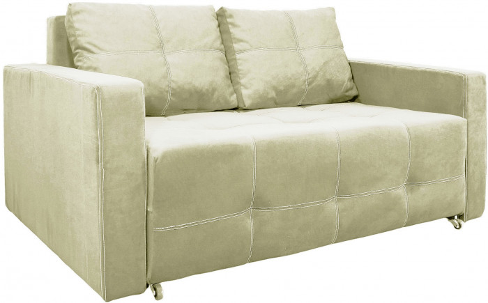 Диван аккордеон Марс велюр бежевый 160