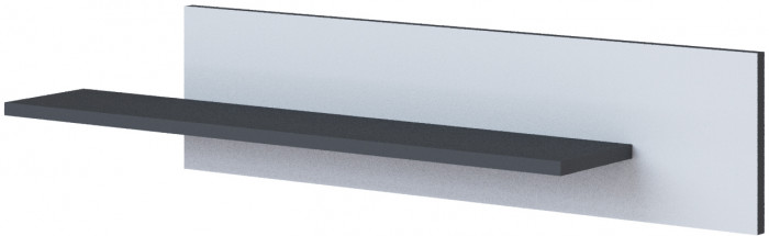 Модульная Гостиная Амара, композиция 1, Белый/Графит серый