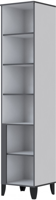 Модульная Гостиная Амара, композиция 1, Белый/Графит серый