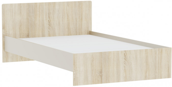 Кровать 1,2 с настилом ЛДСП, Дуб сонома/Кашемир