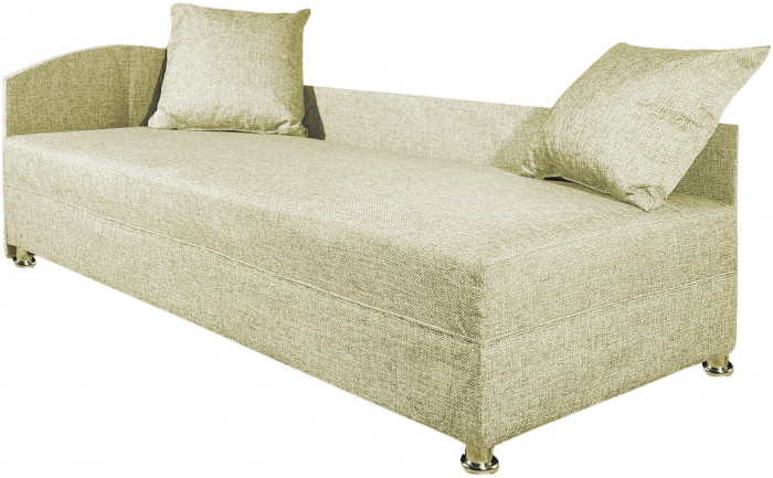 Диван-кровать Лофт Люкс Плюш с подсветкой, еврокнижка, 140х195, серый