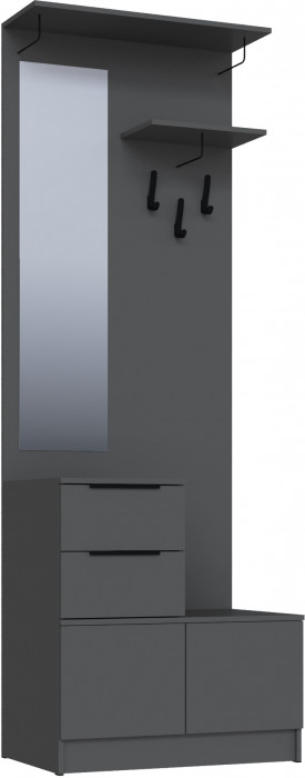 Центральная секция Мадрид (0,8), Графит серый