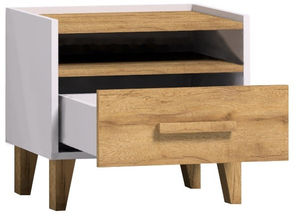 Тумба прикроватная Айрис 41, дуб