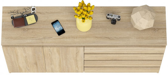 Мори Комод МК1600.1, дуб сонома