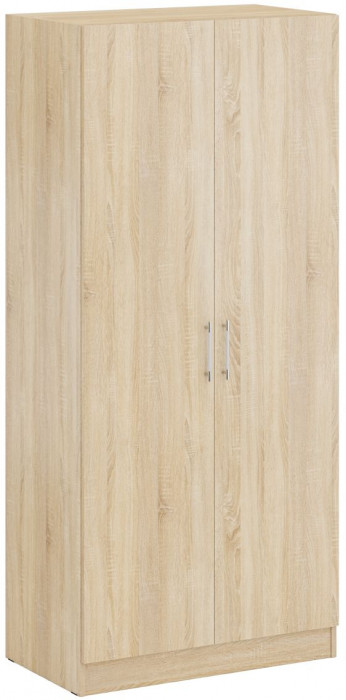 Кровать 1800 + Шкаф 2-х створчатый Стандарт, дуб сонома