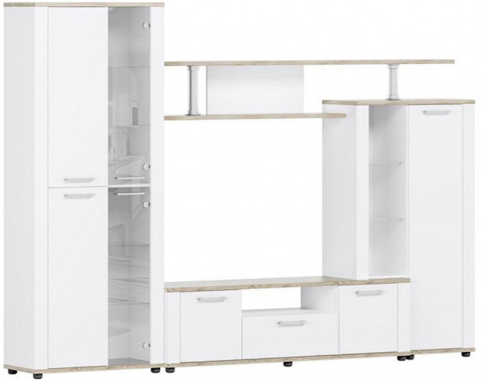 Гостиная Соло-10А (Дуб Сонома / белый)