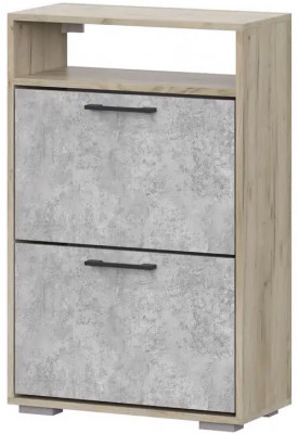 мс для прихожей Бостон ОБ-600 дуб крафт серый/бетонный камень