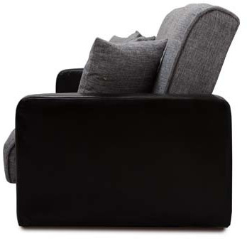 Диван Лондон 120 серый, пружинный блок Боннель