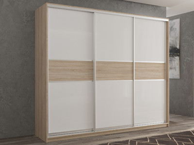 Шкаф-купе Кааппи 11 Сонома Светлый 210х60х230 см