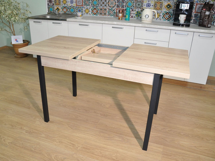 Обеденная группа Колорадо / Стул Х 4 шт. / Дуб Сонома/черный / бид 10