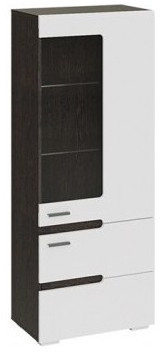 Фьюжн ТД-260.07.27 Шкаф для посуды (Бежевый, Дуб Сонома трюфель)