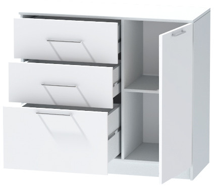 Комод №2 "Иннэс-7", Белый