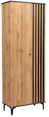 Шкаф для одежды Либерти 51.01 (опора h150) Дуб вотан/Черный