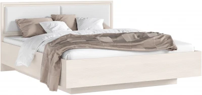 Престиж 2 Кровать парящая с ортопедом дерево 160, сандал светлый