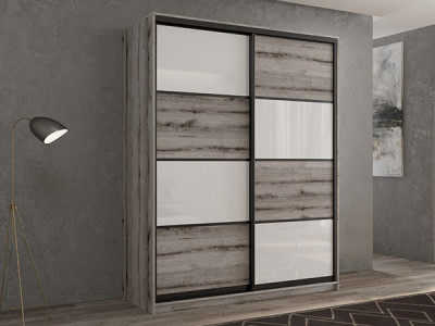 Шкаф-купе Кааппи 14 Эвок Окаменелый 100х45х230 см