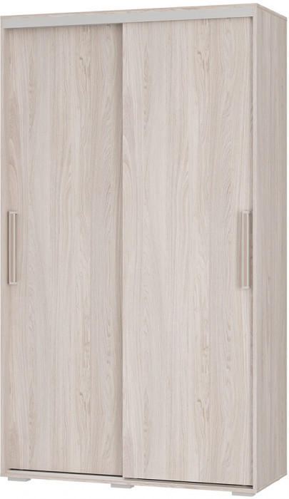 Шкаф-купе "Мебелони" ШКК-11 ясень белый