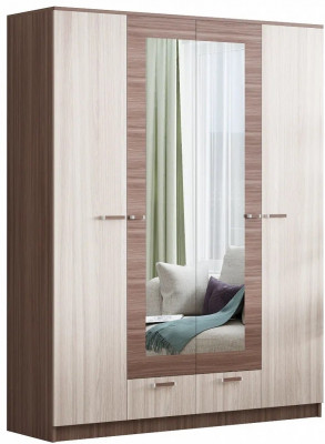 Адель Шкаф 1,6 платяной (Ясень шимо)