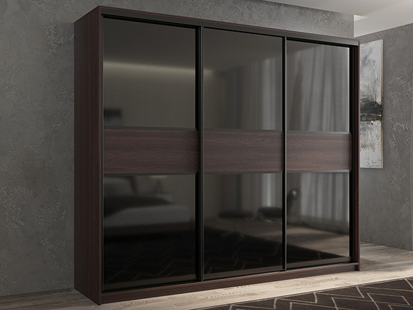 Шкаф-купе Кааппи 12 Венге 210х45х230 см