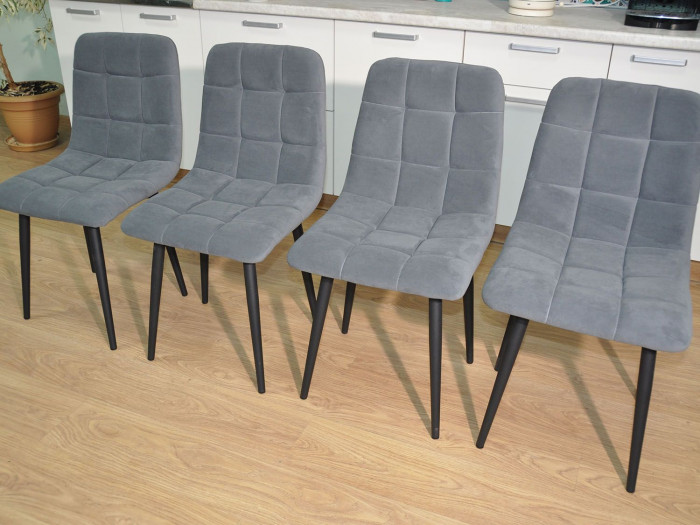 Обеденная группа Колорадо / Стул Х 4 шт. / Дуб Сонома/черный / бид 21