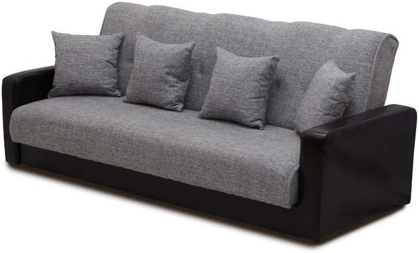 Диван Лондон 140 серый ППУ